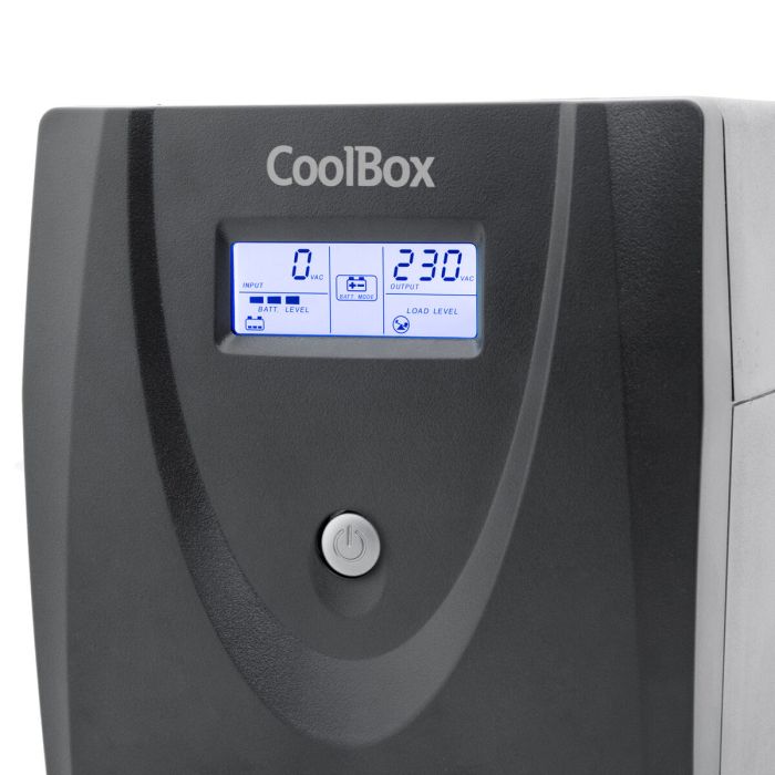 Système d'Alimentation Sans Interruption Interactif CoolBox COO-SAIGD3-800 480 W 2 Système d'Alimentation Sans Interruption Interactif CoolBox COO-SAIGD3-800 480 W 2
