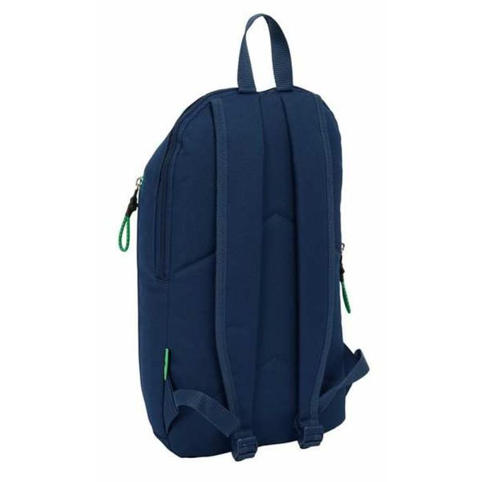 Sac à dos Casual Benetton Green Blue marine 22 x 39 x 10 cm 2 Sac à dos Casual Benetton Green Blue marine 22 x 39 x 10 cm 2
