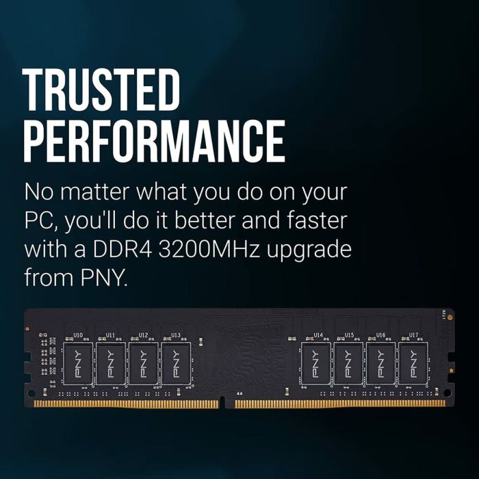 Mémoire RAM PNY MD16GSD43200-TB 16 GB DDR4 3200 MHz CL22 9