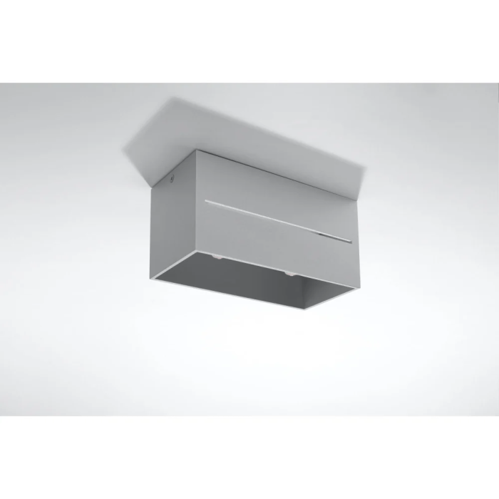 SOL Plafonnier LED Aluminium Lobo SOL-SL.0384 Design Moderne Contemporain Minimaliste 2 Ampoules 11 SOL Plafonnier LED Aluminium Lobo SOL-SL.0384 Design Moderne Contemporain Minimaliste 2 Ampoules 11