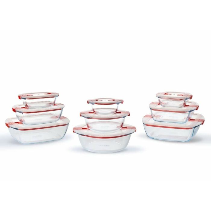 Récipient de Conservation des Aliments Pyrex Blanc Transparent 400 ml 14