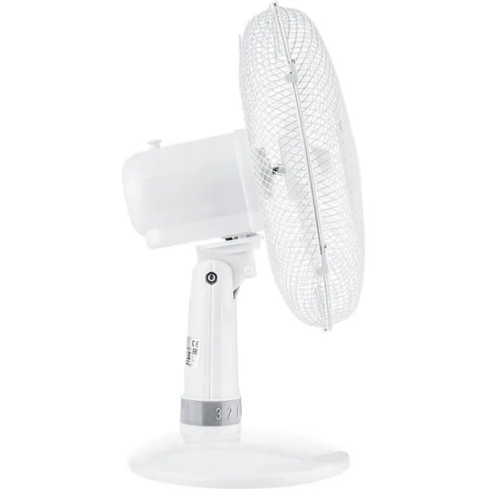 Sencor SFE 3027WH-EUE3 Ventilateur de bureau oscillant 30 cm - 3 vitesses, inclinaison réglable, 40W, silencieux 50 dB
