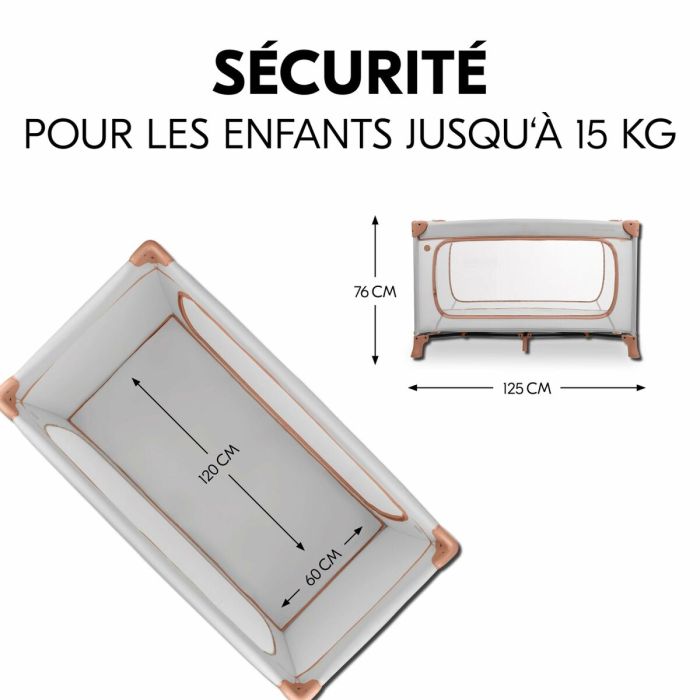 Lit de bébé Hauck 12