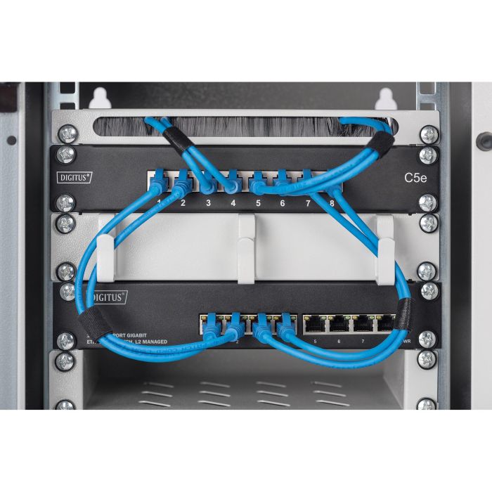 DIGITUS Switch 8-Port Gigabit Managed schwarz 4