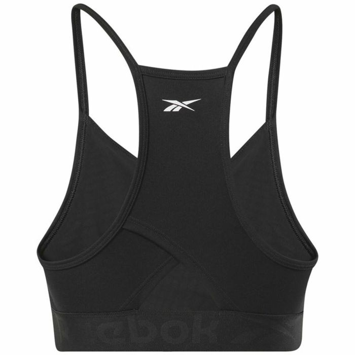 Soutien-gorge de Sport Reebok Strappy Noir 5