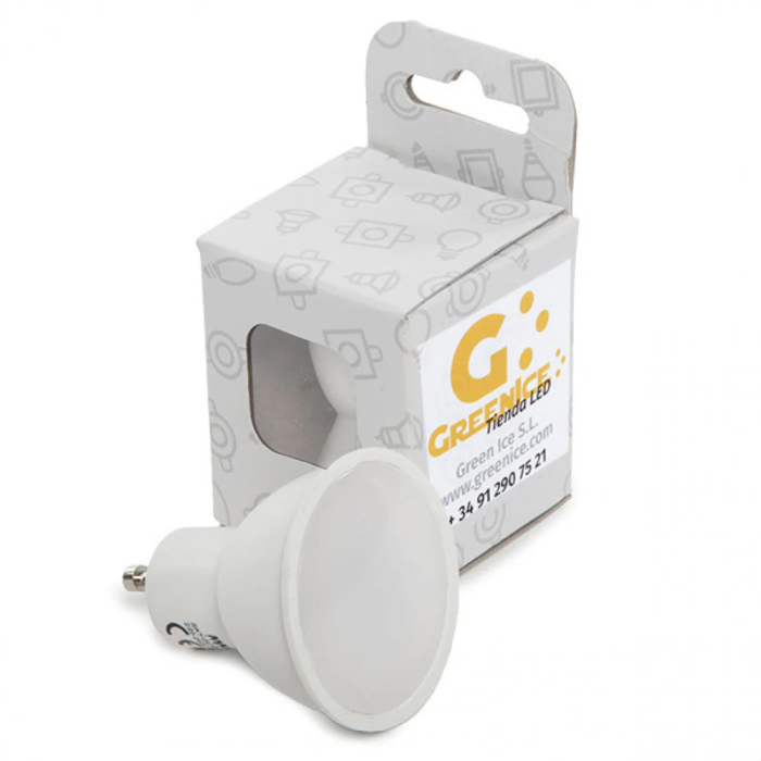 SKY Ampoule LED GU10 7W 520Lm 6000ºK 40.000H [SKY-GU10-7W-CW-EP07] 0
