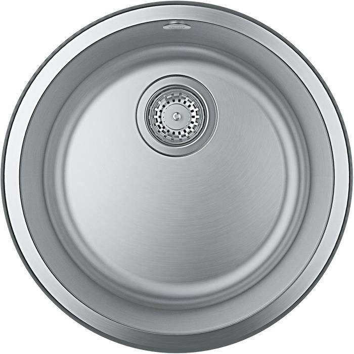 Evier de cuisine - Acier inoxydable - A encastrer par le dessus - GROHE K200 - 31720SD0 0 Evier de cuisine - Acier inoxydable - A encastrer par le dessus - GROHE K200 - 31720SD0 0