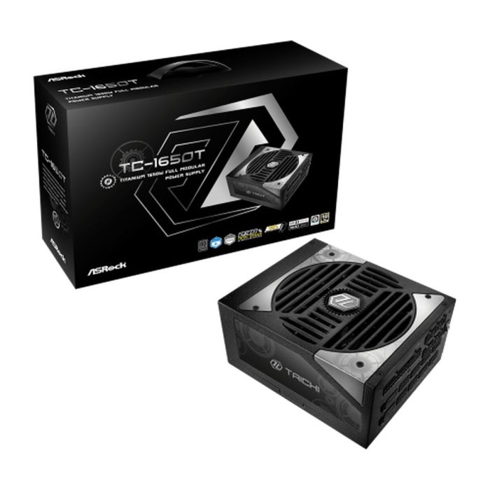 Bloc d’Alimentation ASRock 90-UXT165-TFEAAB 1650 W 80 PLUS Titanium