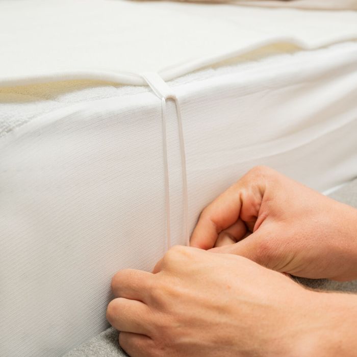 Surmatelas Chauffant Électrique Simple Krewarm InnovaGoods 60 W 80 x 150 cm Blanc 5