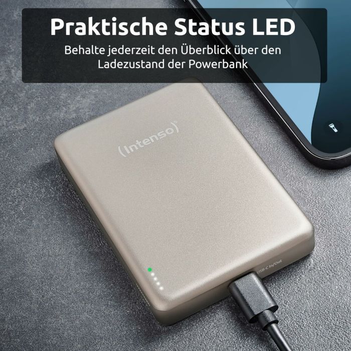 Powerbank INTENSO MW10000 MagSafe 10000 mAh Champagne 6