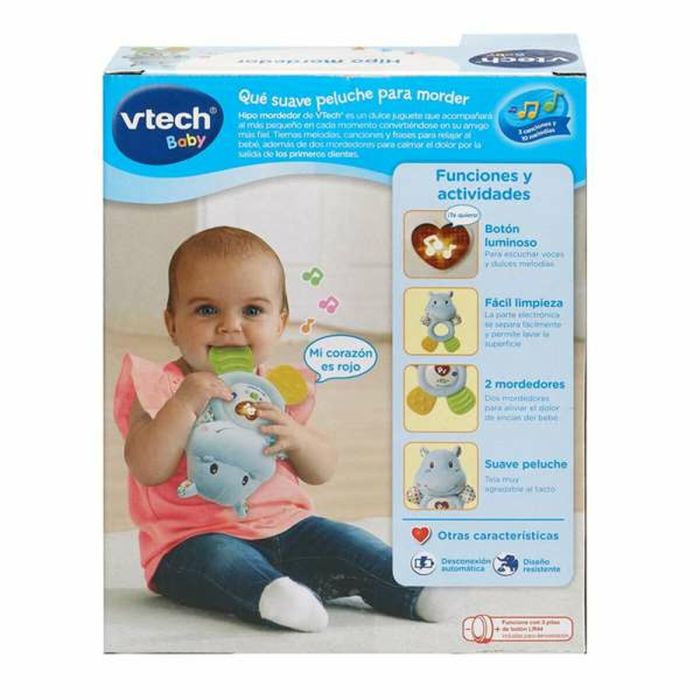 Anneau de dentition pour bébé Vtech Hippopotame 1 Anneau de dentition pour bébé Vtech Hippopotame 1