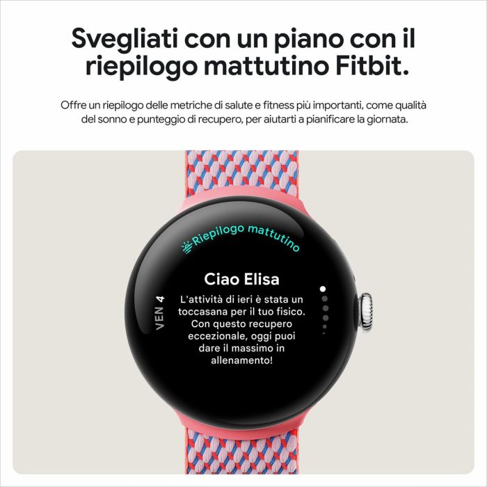 Montre intelligente Google GA05785-DE Noir 1,4" 45 mm 6