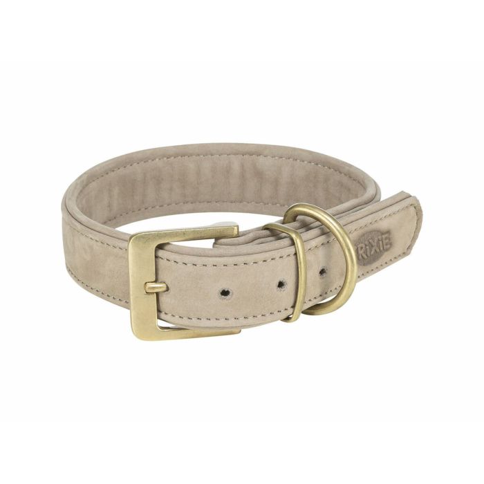 Collier pour Chien Trixie Pure Gris clair M 36-43 cm 4 Collier pour Chien Trixie Pure Gris clair M 36-43 cm 4