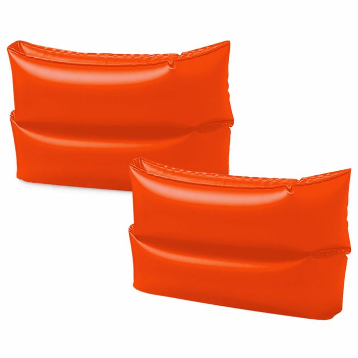 Manchettes Intex Gonflable Rouge 25 x 17 cm (36 Unités) 2 Manchettes Intex Gonflable Rouge 25 x 17 cm (36 Unités) 2