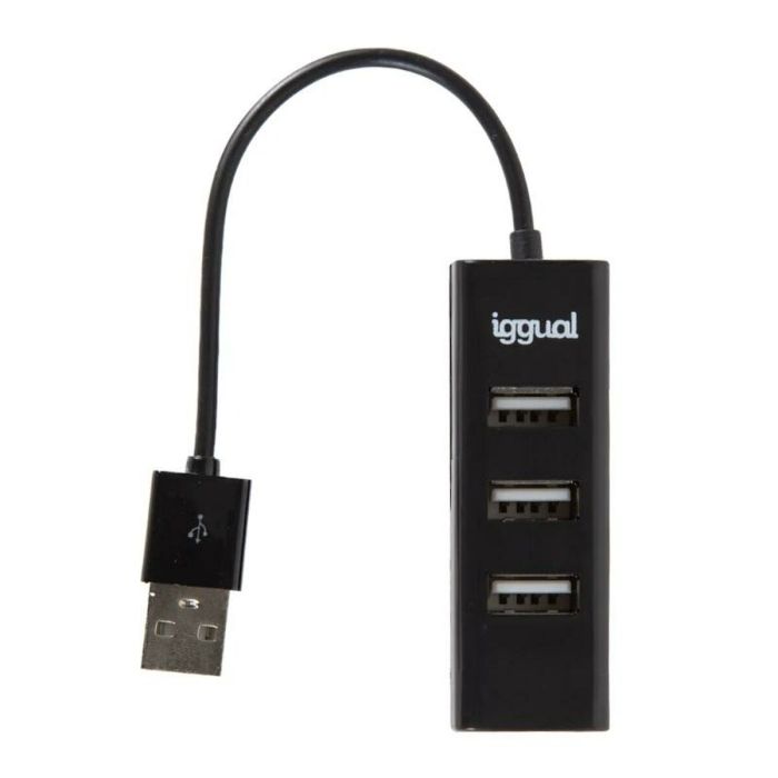 Hub USB iggual IGG318997 1 Hub USB iggual IGG318997 1