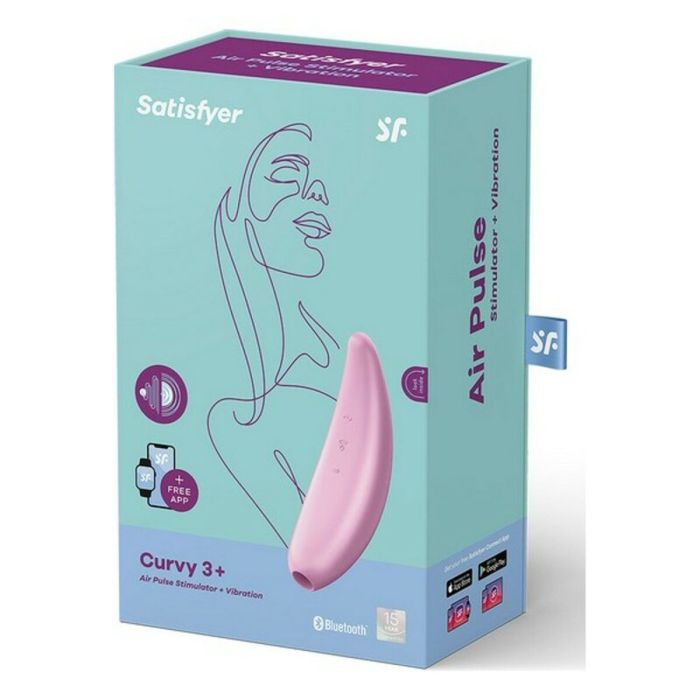 Aspirateur à clitoris Satisfyer Curvy 3+ Rose 1