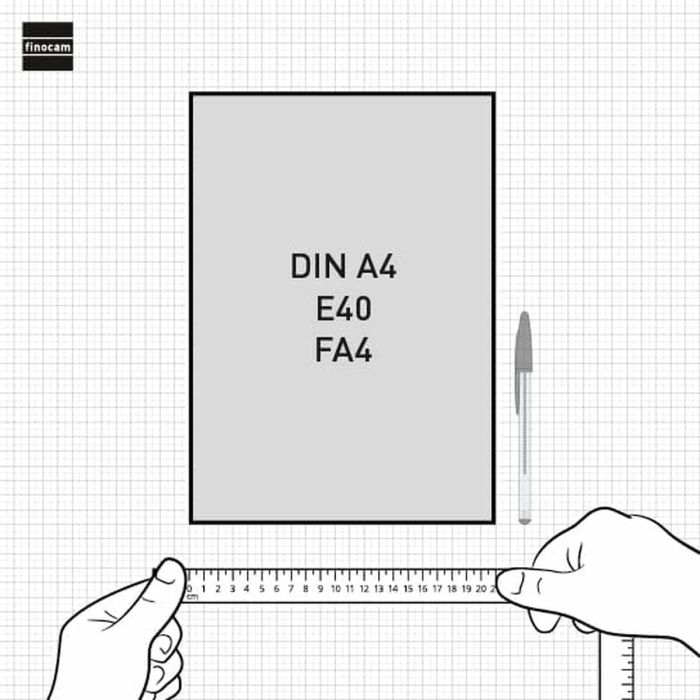 Agenda Finocam YEAR Noir A4 21 x 29,7 cm 2026 2