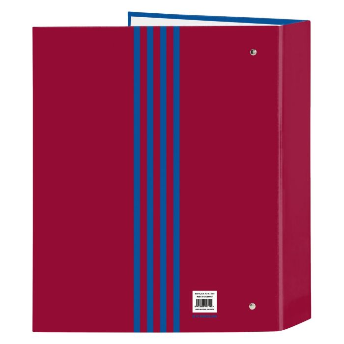 Reliure à anneaux F.C. Barcelona M657 Bordeaux Blue marine A4 27 x 33 x 6 cm 1