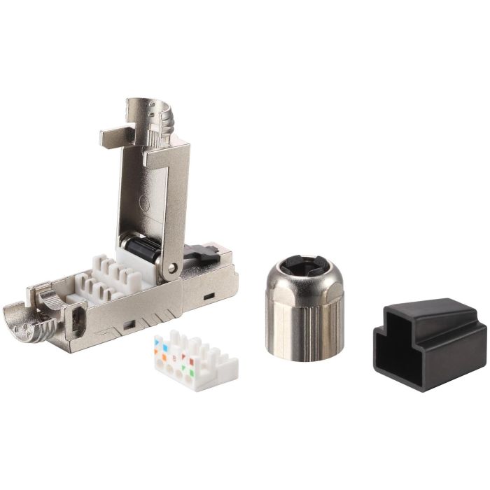 Equip Steckverbinder RJ45 Cat8.1 5er Set. geschirmt werkfrei 1 Equip Steckverbinder RJ45 Cat8.1 5er Set. geschirmt werkfrei 1