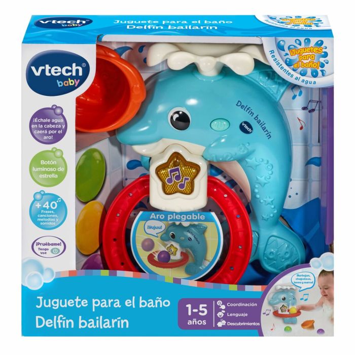 Jouet Pour le Bain Vtech 25 x 9 x 24 cm Dauphin 1