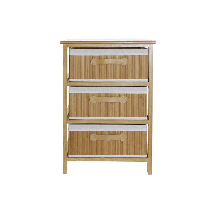 Caisson à Tiroirs DKD Home Decor Naturel Bambou Bois de paulownia 42 x 32 x 63 cm 1 Caisson à Tiroirs DKD Home Decor Naturel Bambou Bois de paulownia 42 x 32 x 63 cm 1