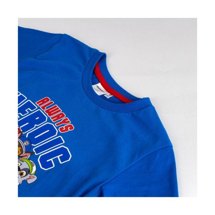 T shirt à manches courtes The Paw Patrol Bleu foncé 4