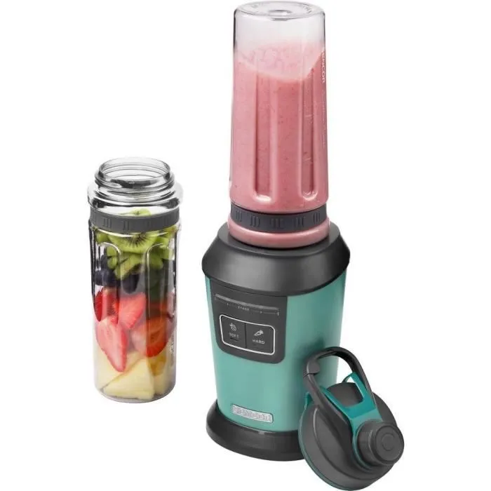 Sencor SBL 7171GR - Machine à smoothie portable 800 W, 0.6 L, 2 programmes (SOFT/HARD), 6 lames acier inox, bouteille Tritan sans BPA Sencor SBL 7171GR - Machine à smoothie portable 800 W, 0.6 L, 2 programmes (SOFT/HARD), 6 lames acier inox, bouteille Tritan sans BPA