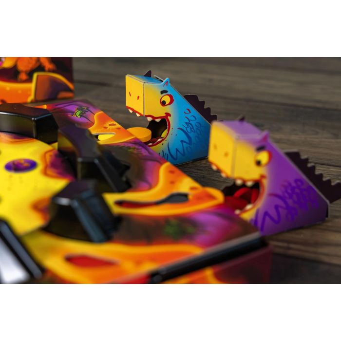 Schmidt Spiele - Délice de lave - Jeu de société de stratégie pour enfants à partir de 5 ans avec plateau volcan et figurines dragons