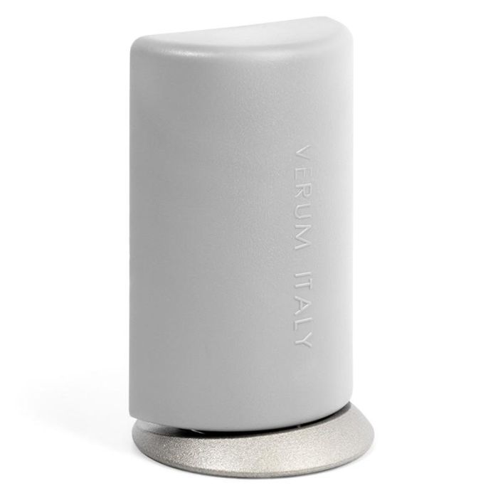 Tope Puerta Sobreponer Modelo Stoppino-X Acabados Gris, Negro Y Blanco Acabado Gris Metal Manillas 1