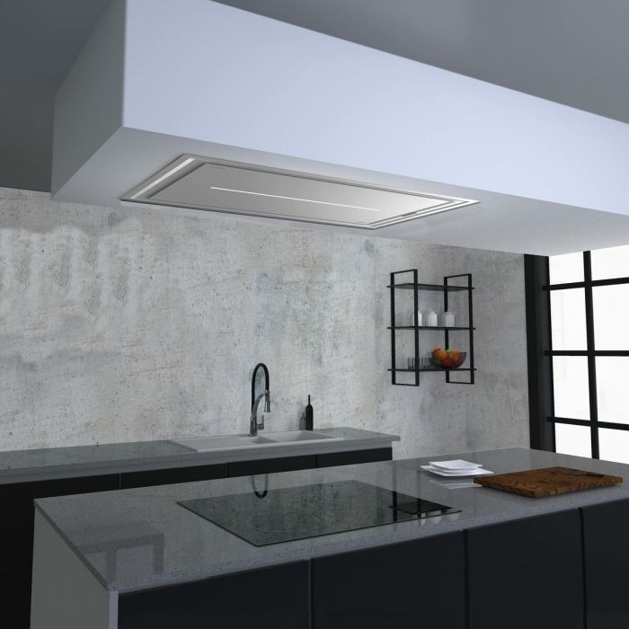 Hotte standard Cata BENNU SLIM 900X Acier 5 Hotte standard Cata BENNU SLIM 900X Acier 5