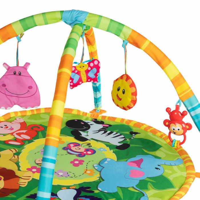 Tapis de jeu Winfun Jungle Tissu (4 Unités) 2 Tapis de jeu Winfun Jungle Tissu (4 Unités) 2