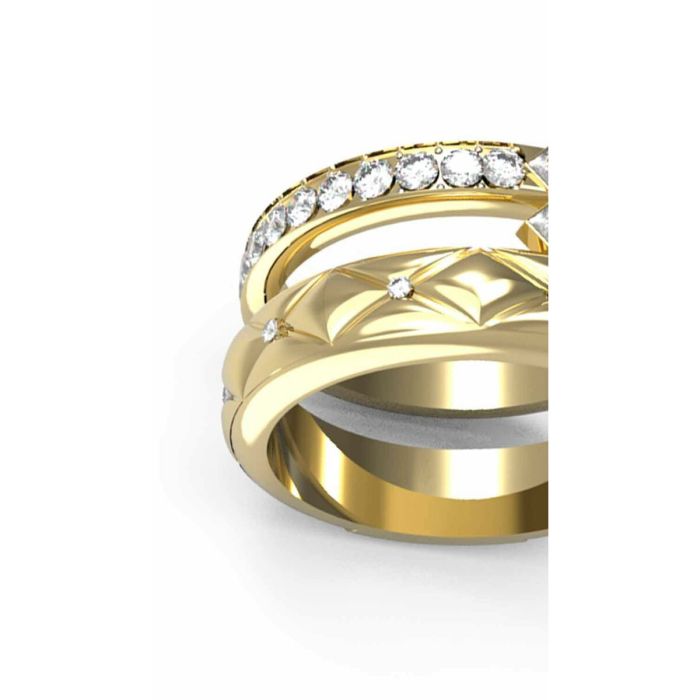 Bague Femme Guess JUBR04586JWYG52 12 Doré 2 Bague Femme Guess JUBR04586JWYG52 12 Doré 2