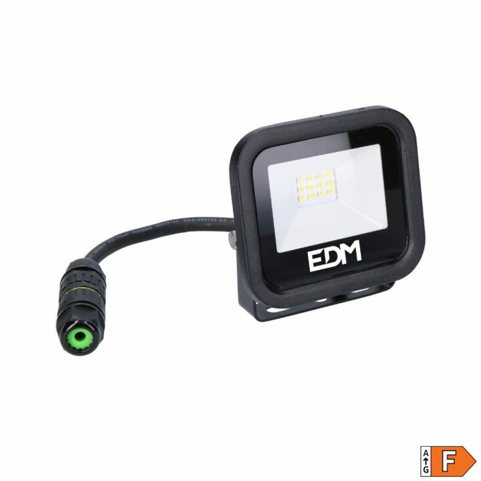 Projecteur LED EDM 70400 Black Series Noir F 2100 W 10 W 800 lm 9,2 x 8,1 x 2,7 cm (6400 K) 4