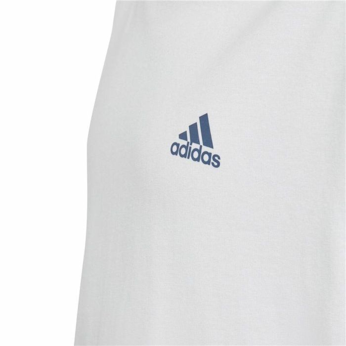 T shirt à manches courtes Enfant Adidas Essentials Blanc 2