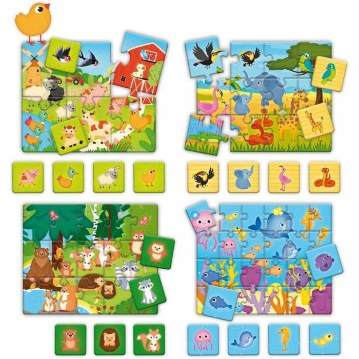 Jouet Educatif Lisciani Giochi Les animaux 3