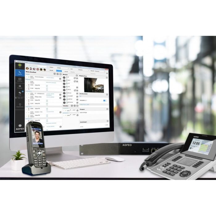 AGFEO ST 56 IP SENSORfon silber 1