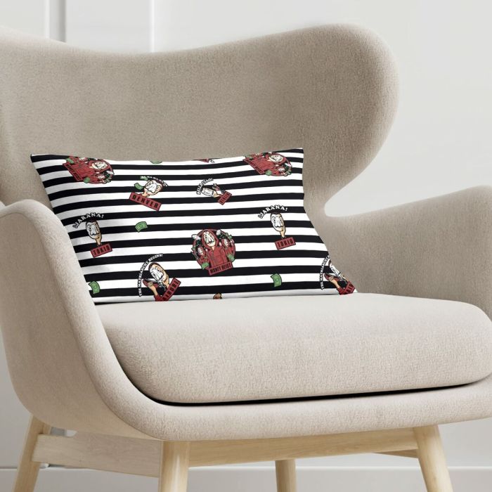 Housse de coussin La casa de papel Chibi C Multicouleur 30 x 50 cm 1
