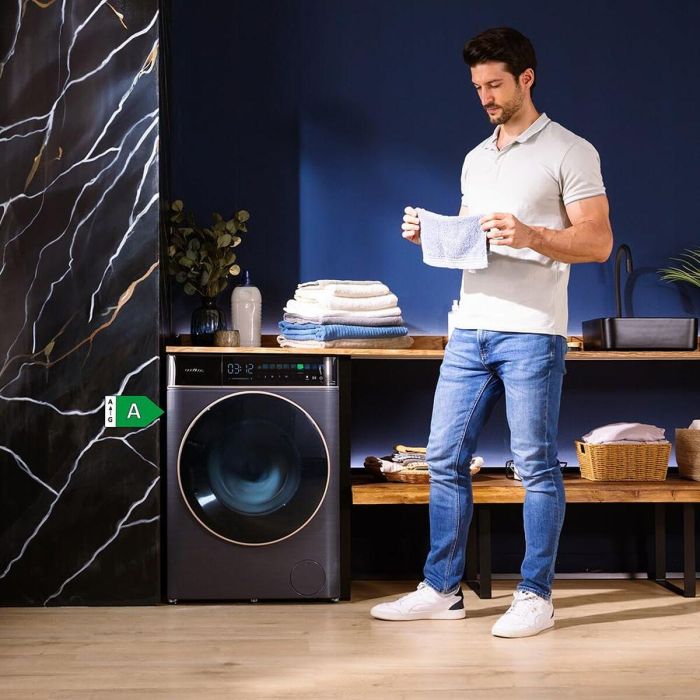 Laveuse - Sécheuse Cecotec 85900 Inverter Titanio 5 kg 8 kg 1400 rpm 14