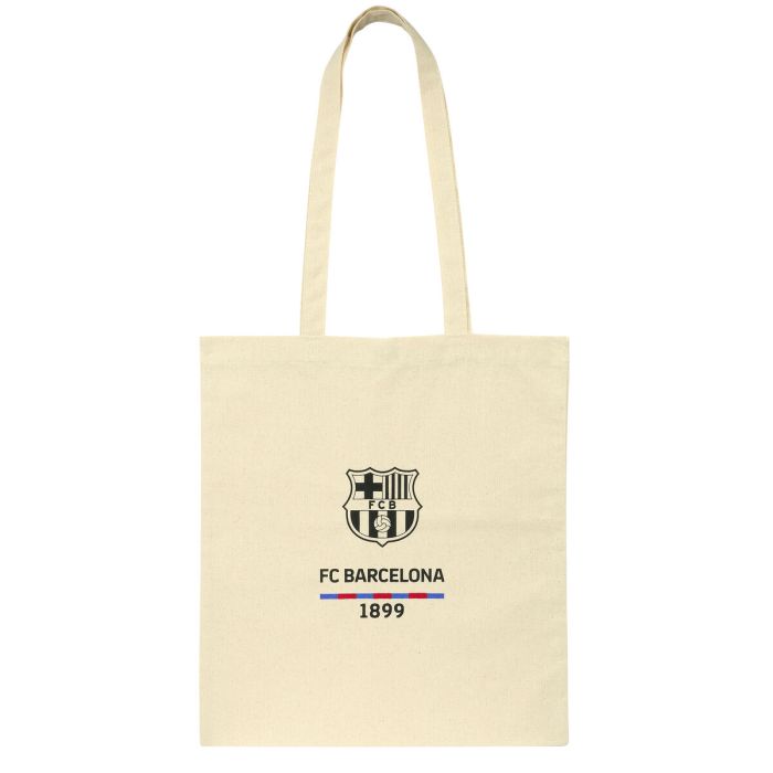 Sac F.C. Barcelona Beige Coton 0 Sac F.C. Barcelona Beige Coton 0