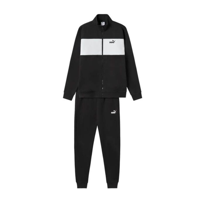 Survêtement pour Adultes Puma Ess Sweat Suit Fz Fl Noir Homme 45-48
