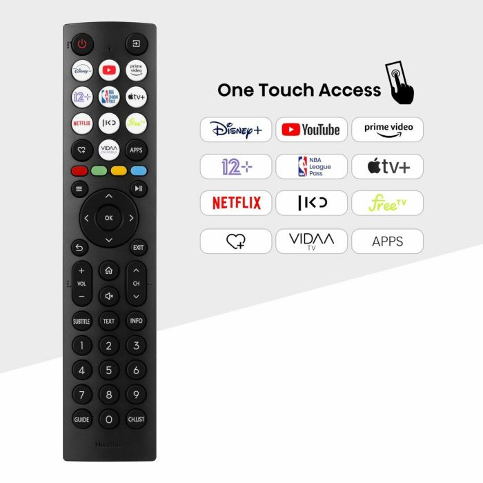 TV intelligente Hisense 32" HD LED D-LED 58