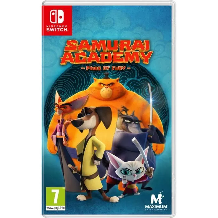 Just For Games Samurai Academy Paws of Fury - Jeu Nintendo Switch AABCF21780 0 Just For Games Samurai Academy Paws of Fury - Jeu Nintendo Switch AABCF21780 0