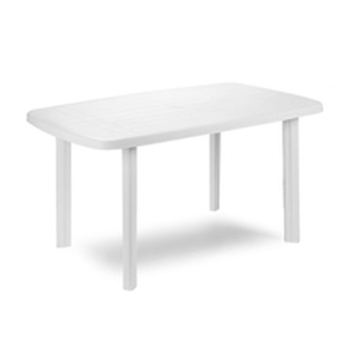Table d'appoint IPAE Progarden 08330100 Blanc Résine (72 x 137 x 85 cm ) 2