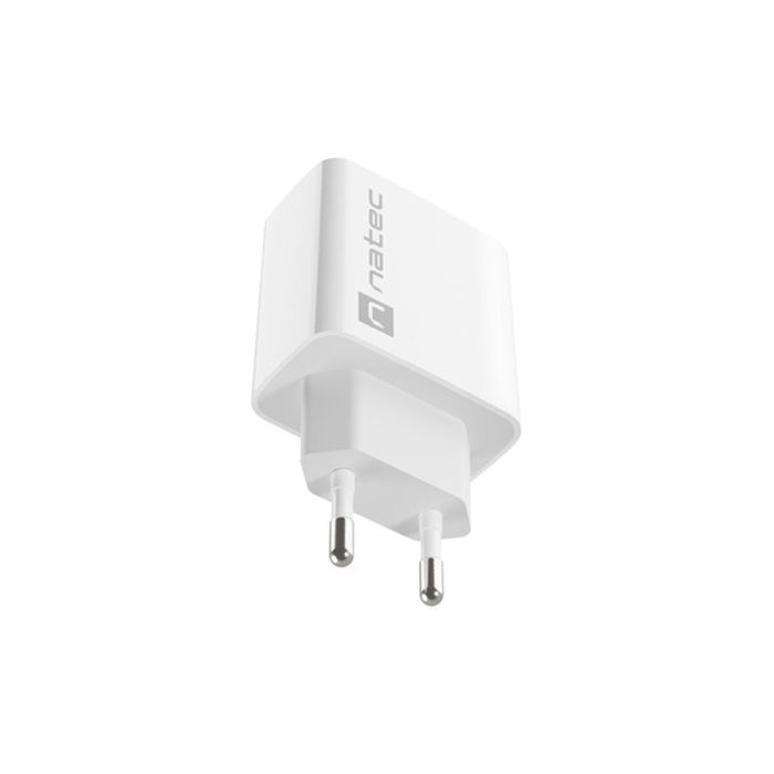 Chargeur mural Natec NUC-2057 RIBERA Blanc 18 W 2