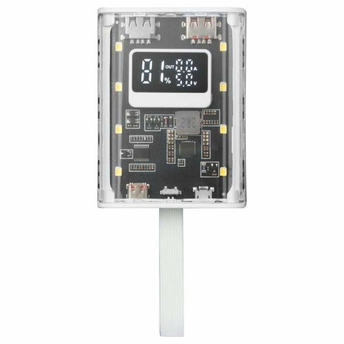 Powerbank Mars Gaming MPK10KW Blanc 10000 mAh 2 Powerbank Mars Gaming MPK10KW Blanc 10000 mAh 2