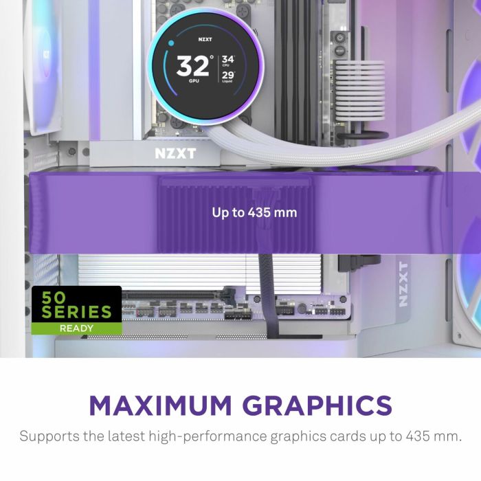 Boîtier ATX semi-tour NZXT CM-H92FW-R1 Blanc 5 Boîtier ATX semi-tour NZXT CM-H92FW-R1 Blanc 5