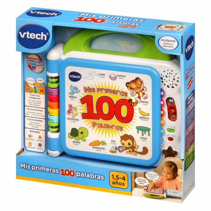 Livre interactif pour enfants Vtech Mis primeras 100 palabras 1 Livre interactif pour enfants Vtech Mis primeras 100 palabras 1