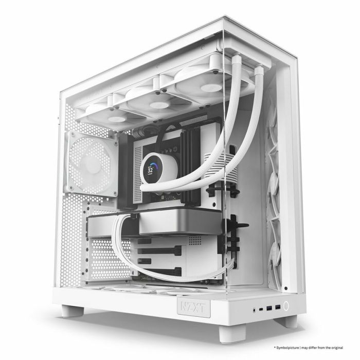 Boîtier ATX semi-tour NZXT CC-H61FW-01 Blanc 28 Boîtier ATX semi-tour NZXT CC-H61FW-01 Blanc 28