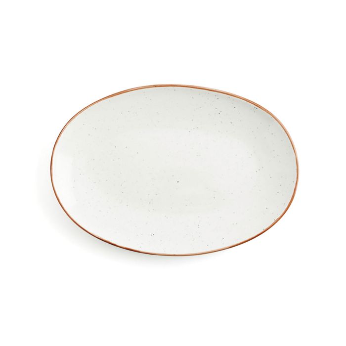 Plat à Gratin Ariane Terra Oblongue Céramique Beige (Ø 32 cm) (6 Unités) 2 Plat à Gratin Ariane Terra Oblongue Céramique Beige (Ø 32 cm) (6 Unités) 2