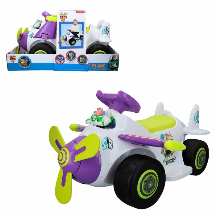 Voiture électrique pour enfants Toy Story Batterie Avion 6 V 5